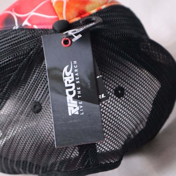 NWT Rip Curl Nebula Curve Trucker Hat Mesh Cap Snapback One Size Adjustable - Picture 5 of 8